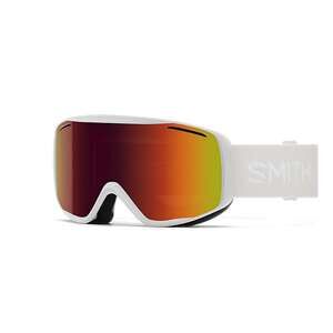 USED SMITH Unisex Adult Rally Snow Sport Goggle-White Frame/Red Sol-XMirror Lens